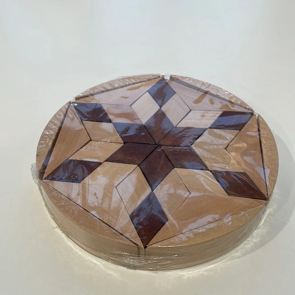 Wooden Jewish Star Puzzle. NWT